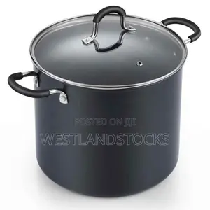 Cook Home-Nonstick-Stockpot-Soup-potHard-Anodized-10-8-6qt
