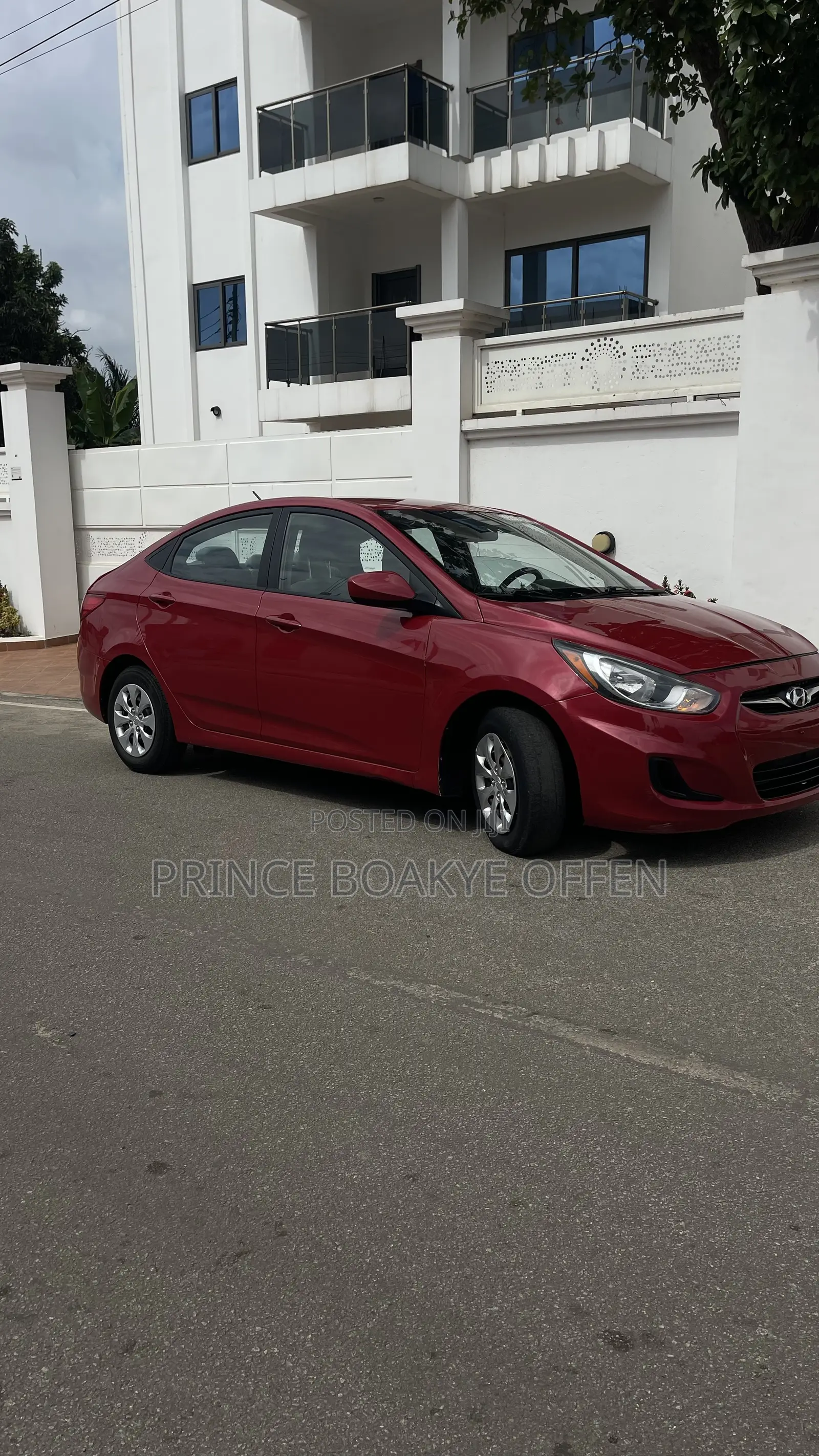 Hyundai Accent SE Sedan 2016 Red