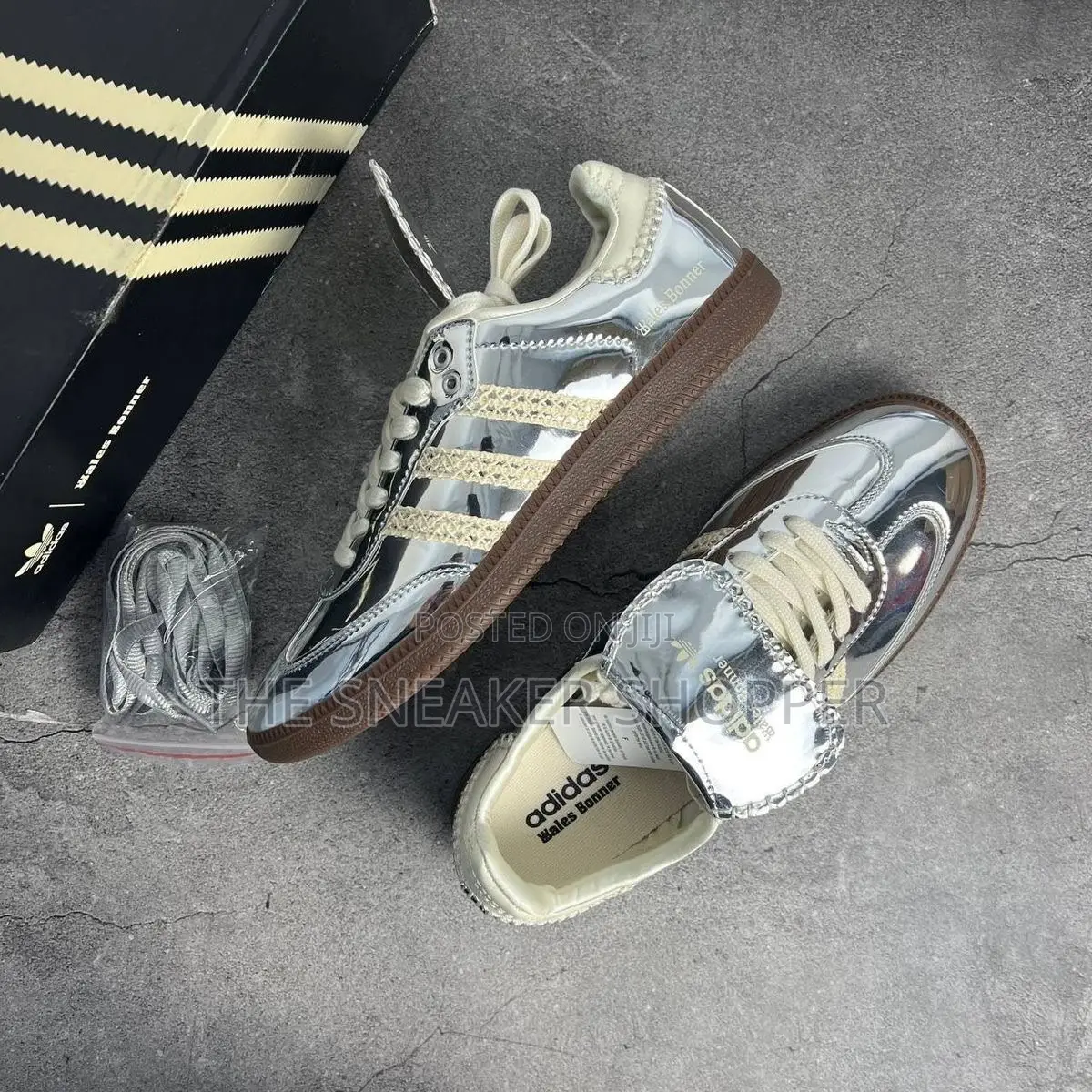 Adidas Samba "Silver Metallic"