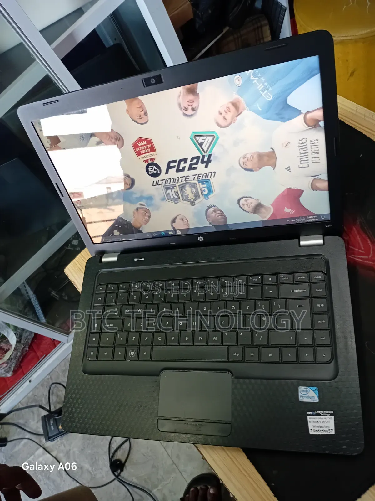 Laptop HP Pavilion G62 8GB Intel Core 2 Duo HDD+SSD 250GB