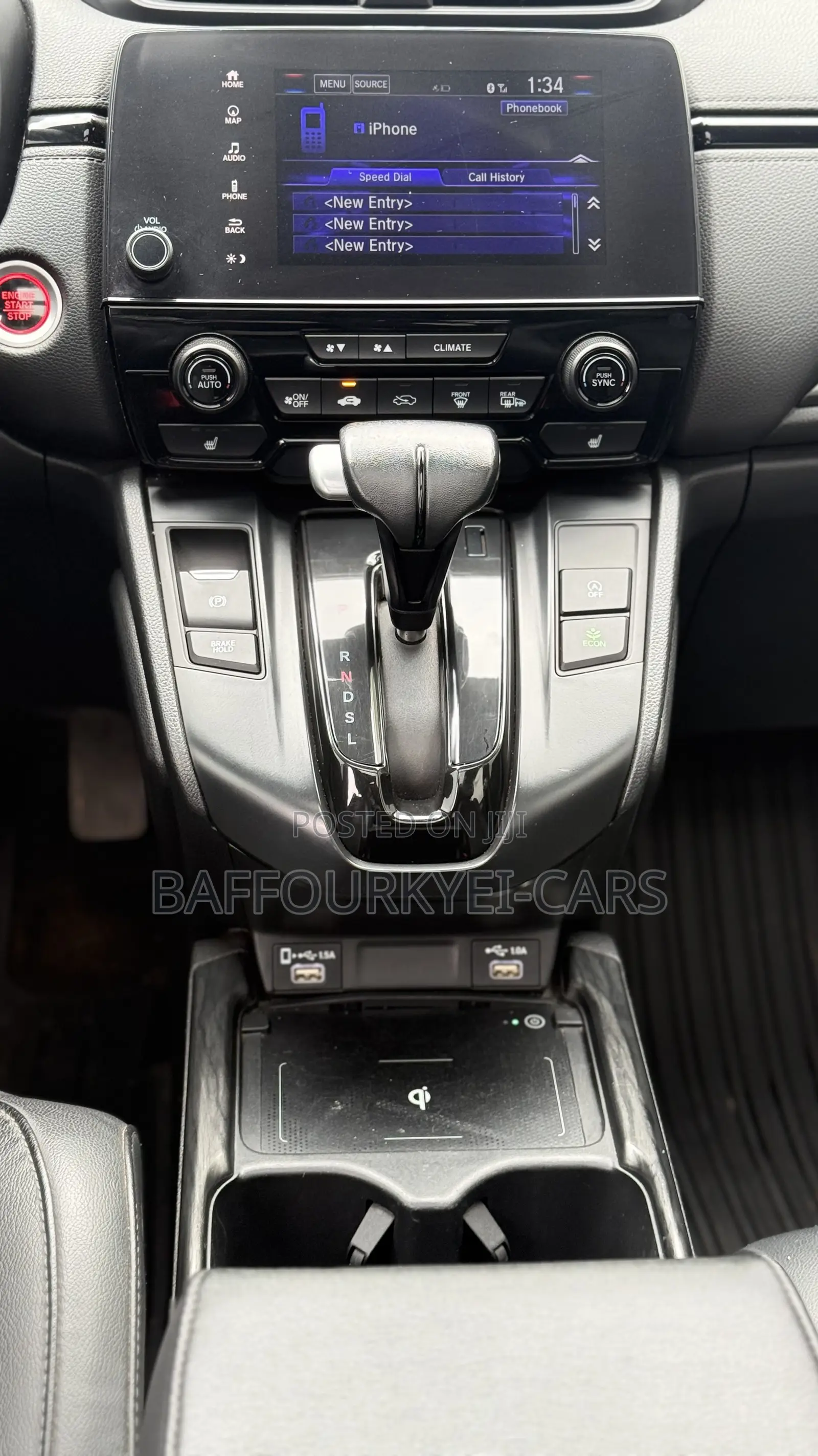 Honda CR-V Touring AWD 2020 Black