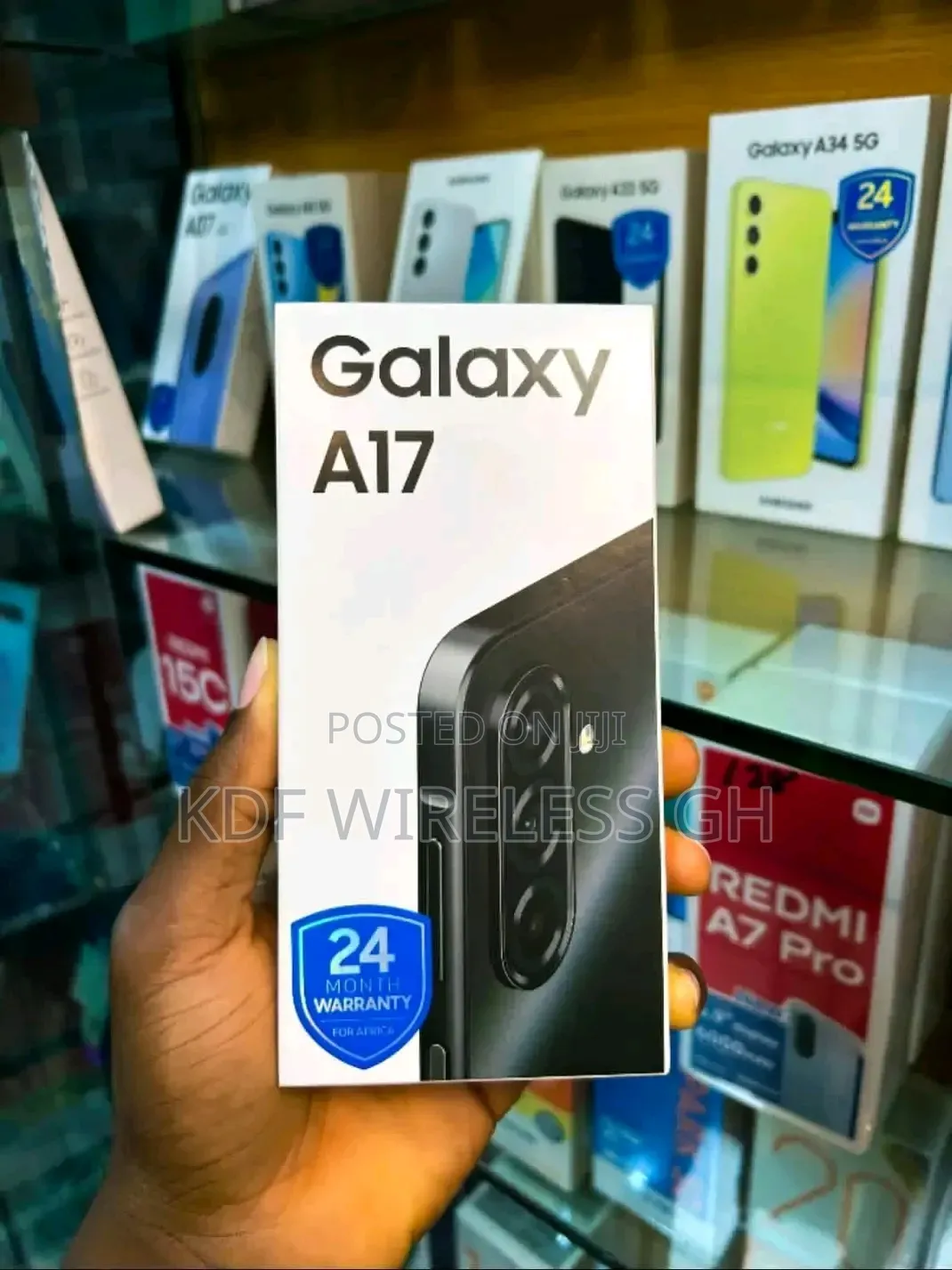 New Samsung Galaxy A17 256 GB Black