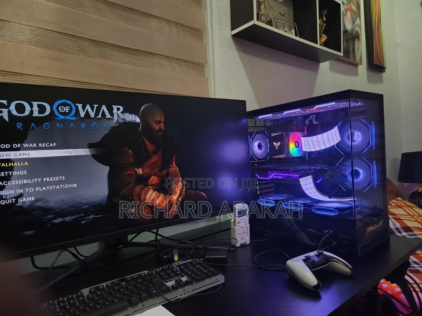 Desktop Computer MSI model 16GB AMD Ryzen 7 HDD+SSD 4T