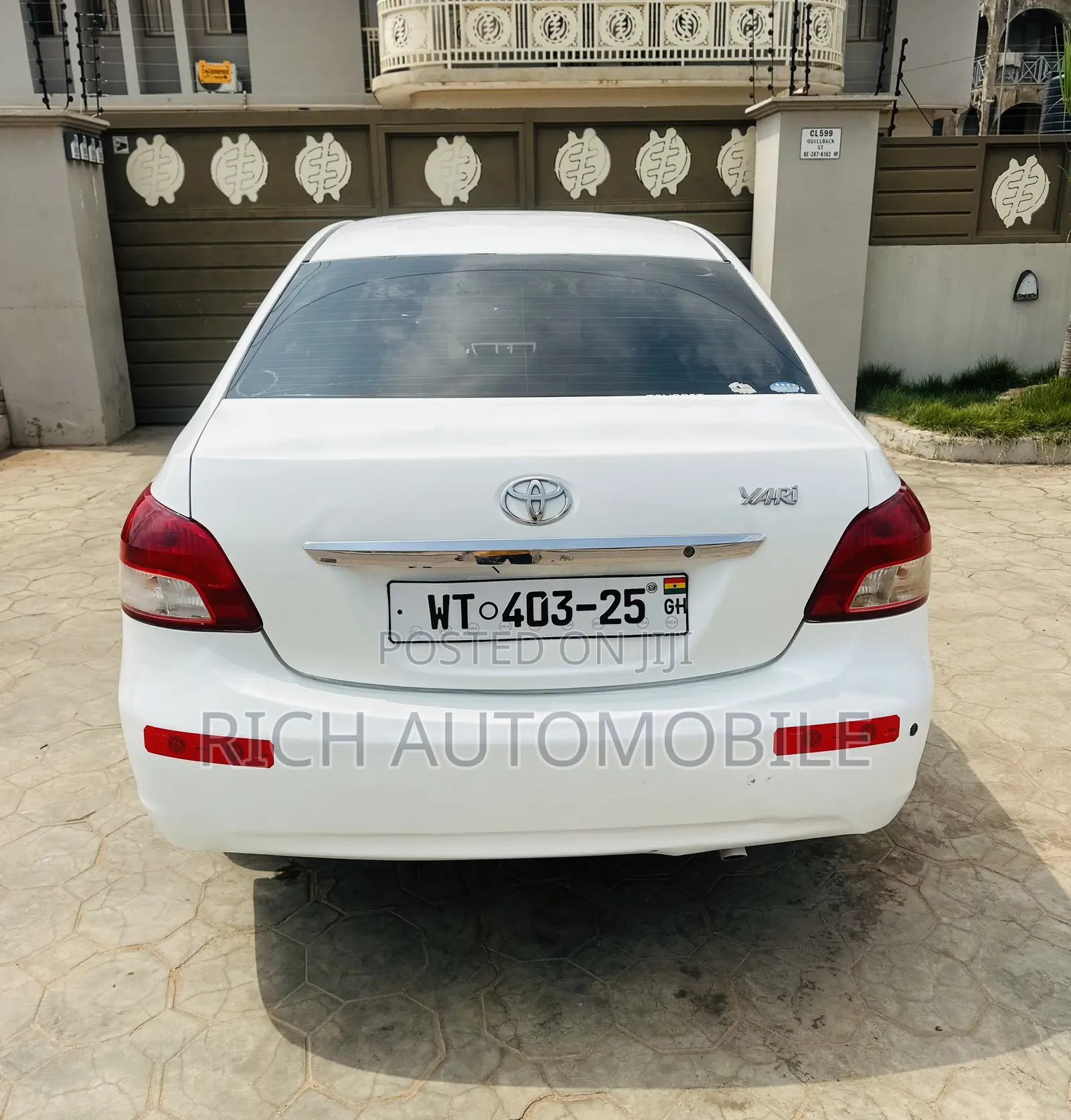 Toyota Belta 2010 White