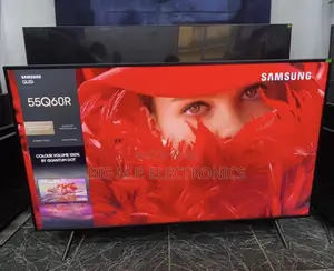 Samsung 55 Inches QLED Flat Smart TV. True 4K UHD, HDR Foreign Used