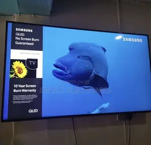 Samsung 55 Inches QLED Flat Smart TV. True 4K UHD, HDR Foreign Used