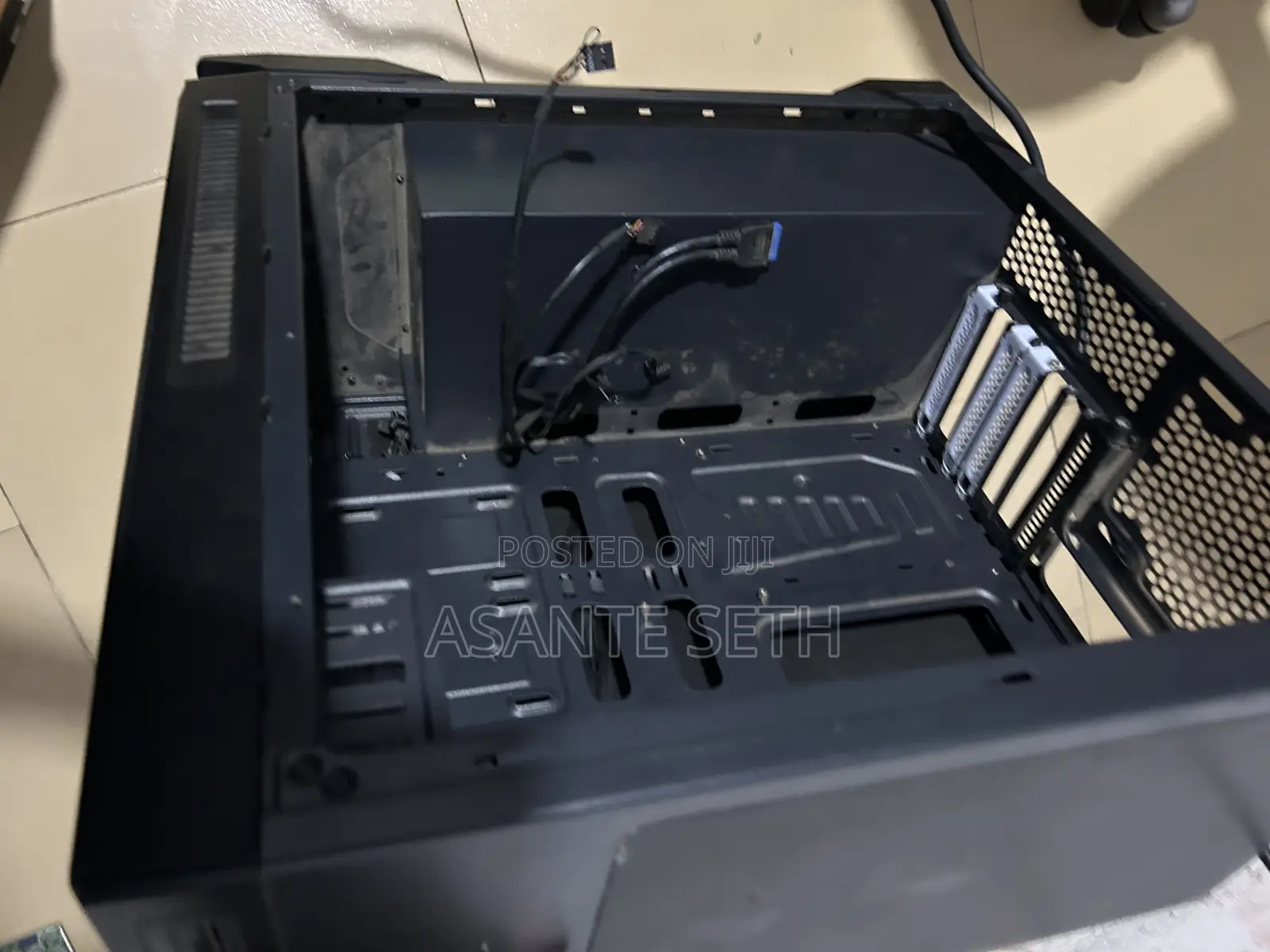 Full Big Atx Gaming Case With No Side Panel for Sale