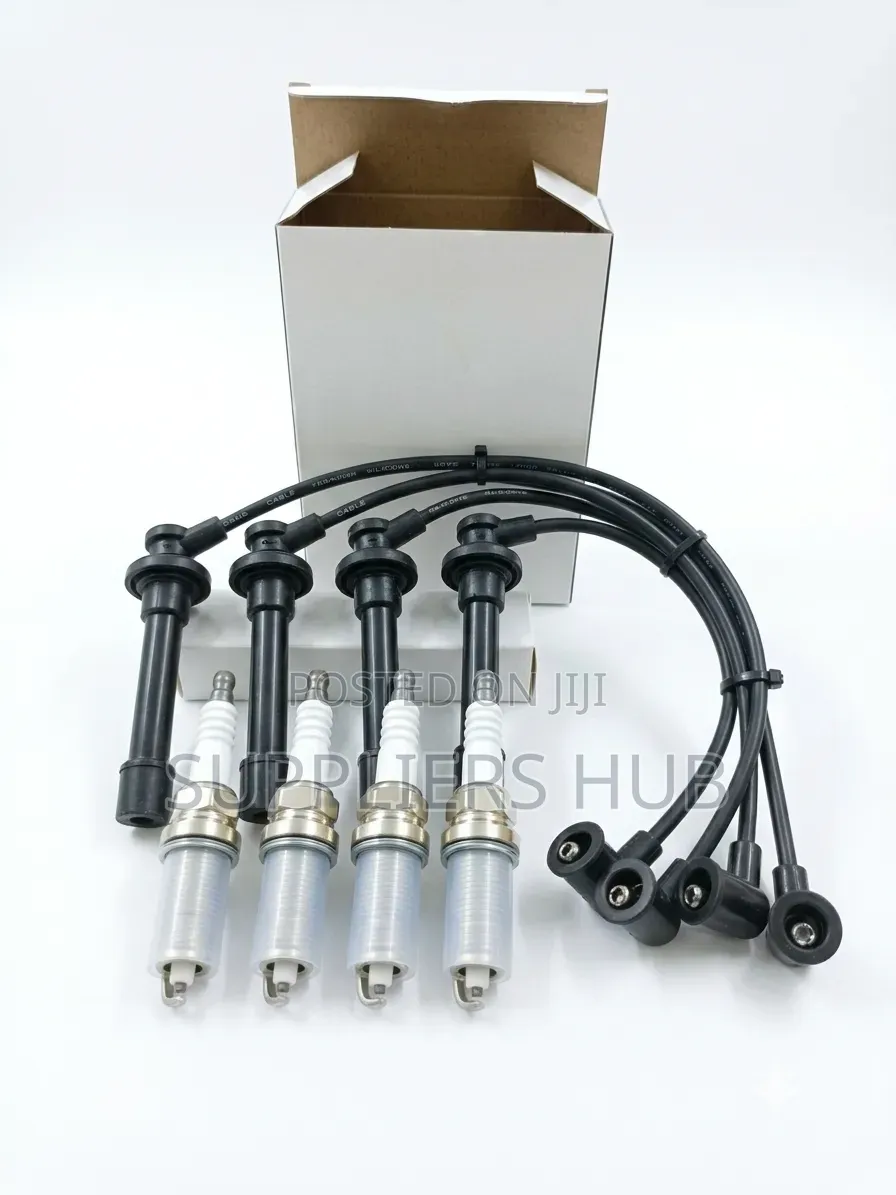 Iridium Spark 4-Plug Wire Set for Hyundai and Kia/Ignition Cable