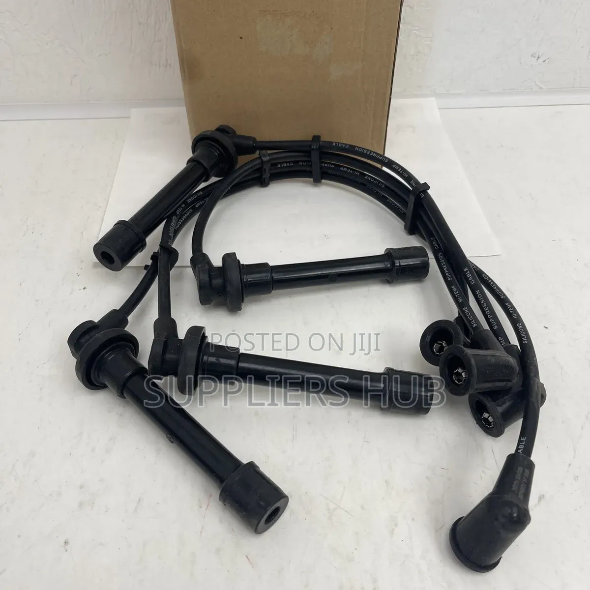 Iridium Spark 4-Plug Wire Set for Hyundai and Kia/Ignition Cable