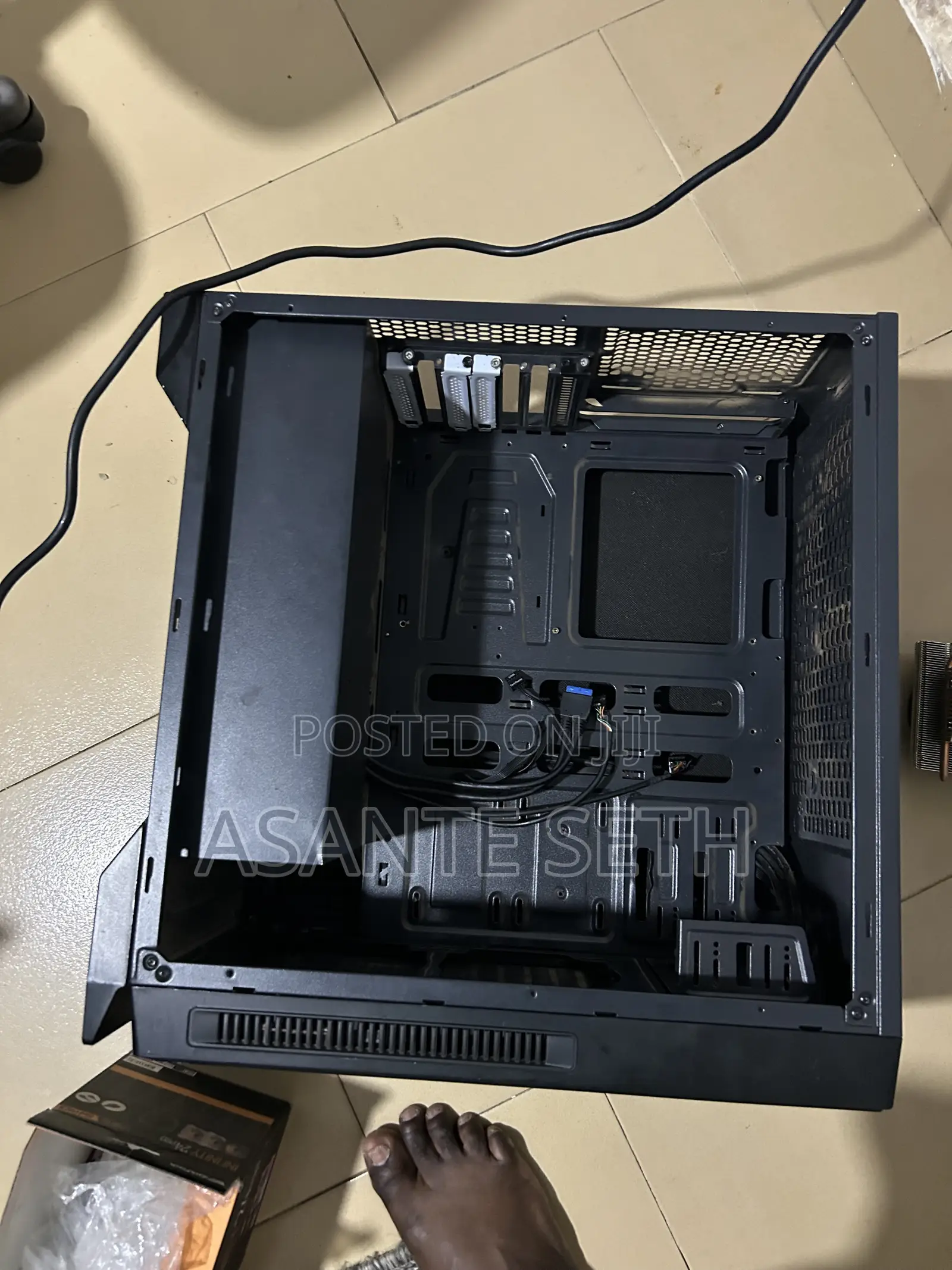 Full Big Atx Gaming Case With No Side Panel for Sale