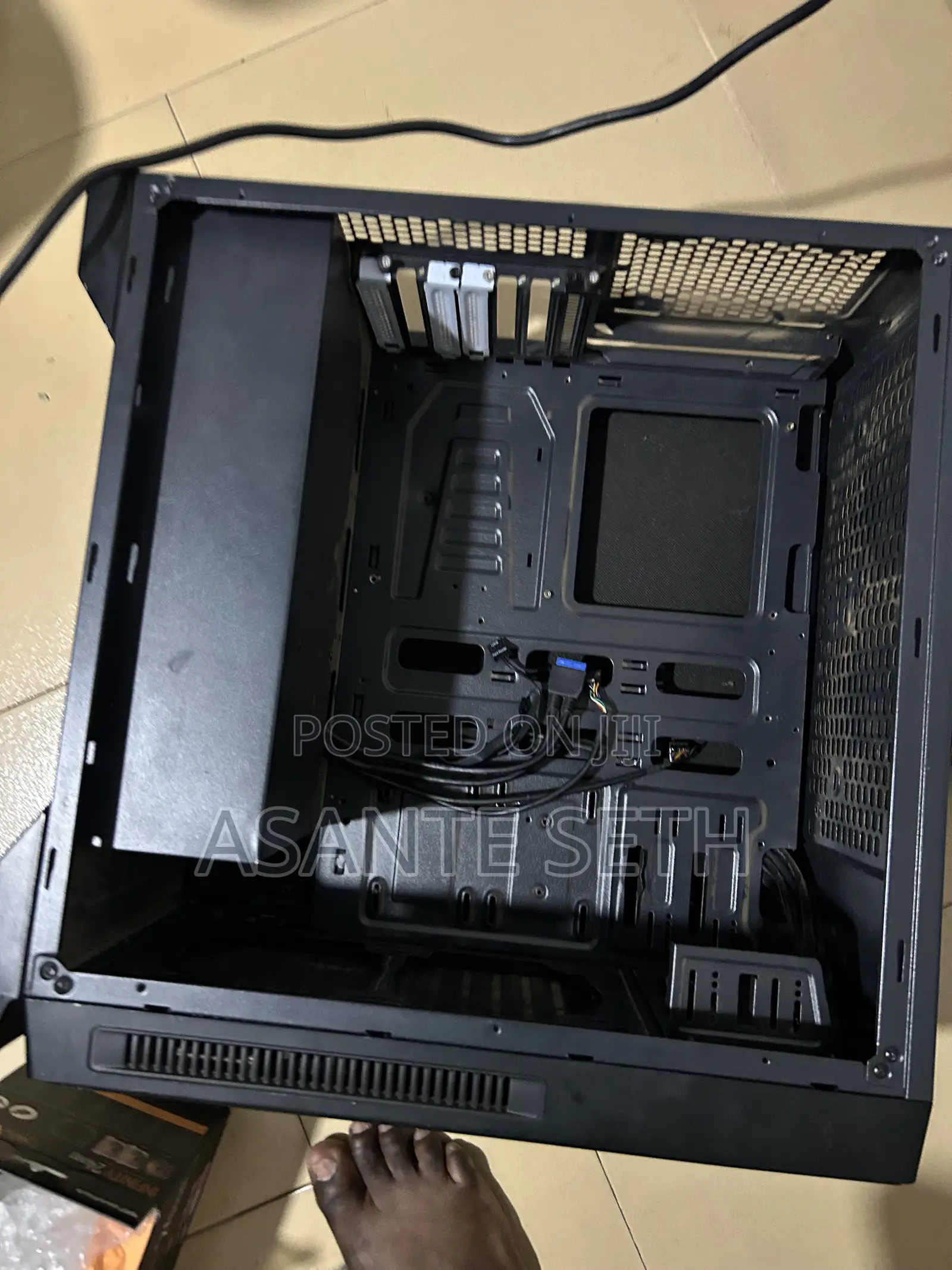 Full Big Atx Gaming Case With No Side Panel for Sale