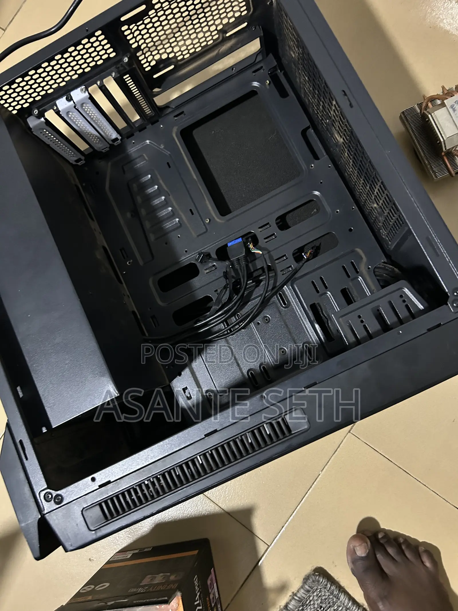 Full Big Atx Gaming Case With No Side Panel for Sale