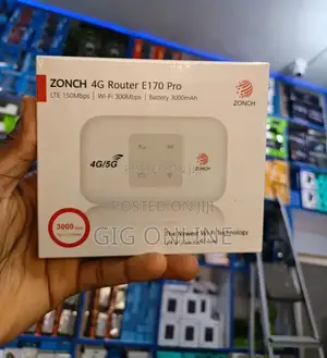 Brandnew Zonch 4G Router E 170 Pro