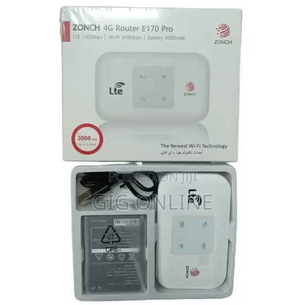 Brandnew Zonch 4G Router E 170 Pro