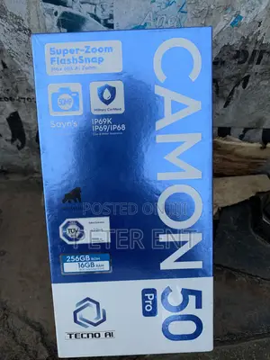 New Tecno Camon 50 Pro 256 GB Orange