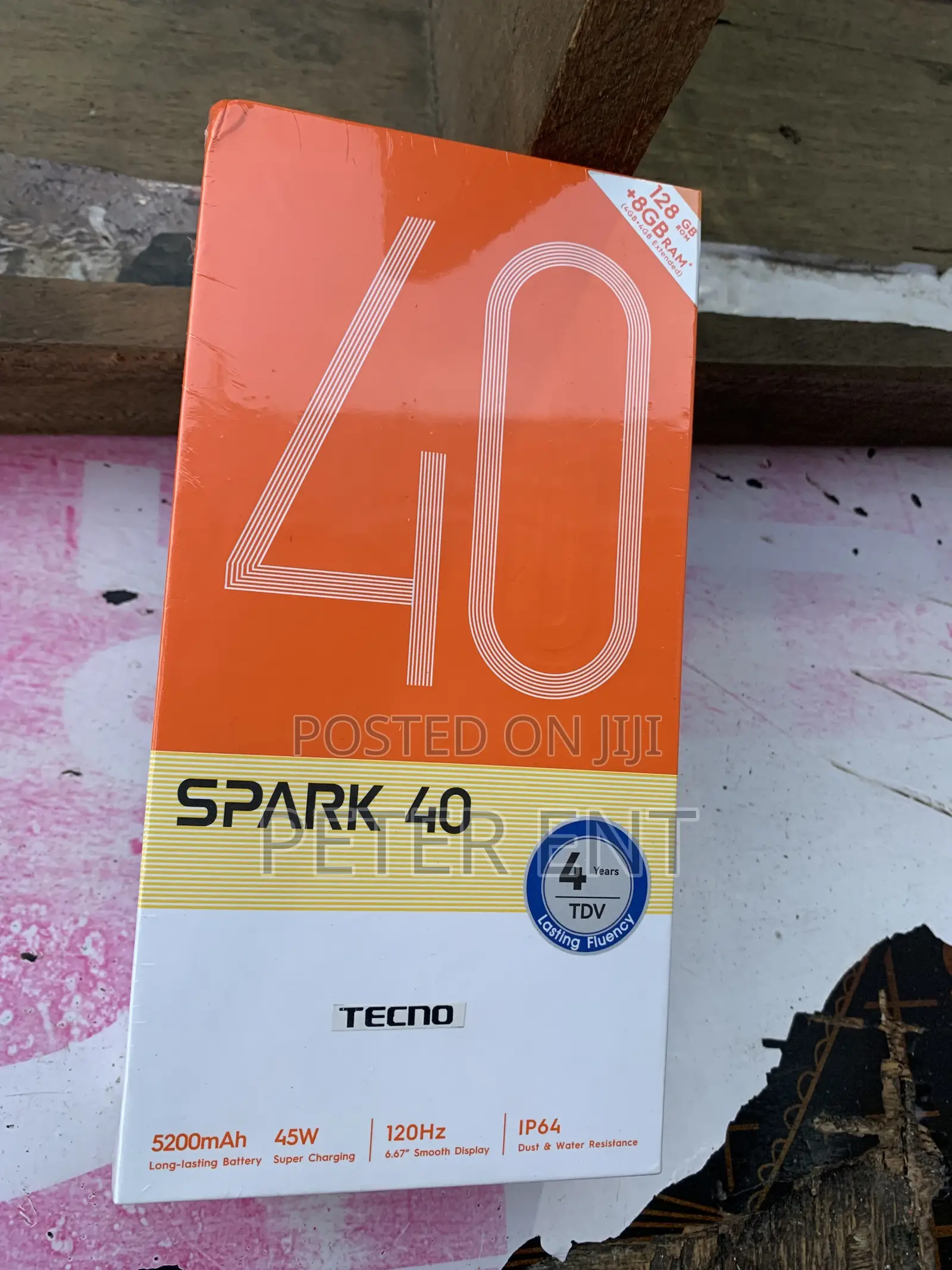 New Tecno Spark 40 256 GB Black