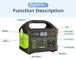 Eg009Li 300watts Portable Power Station — Lightweight, Affordable,