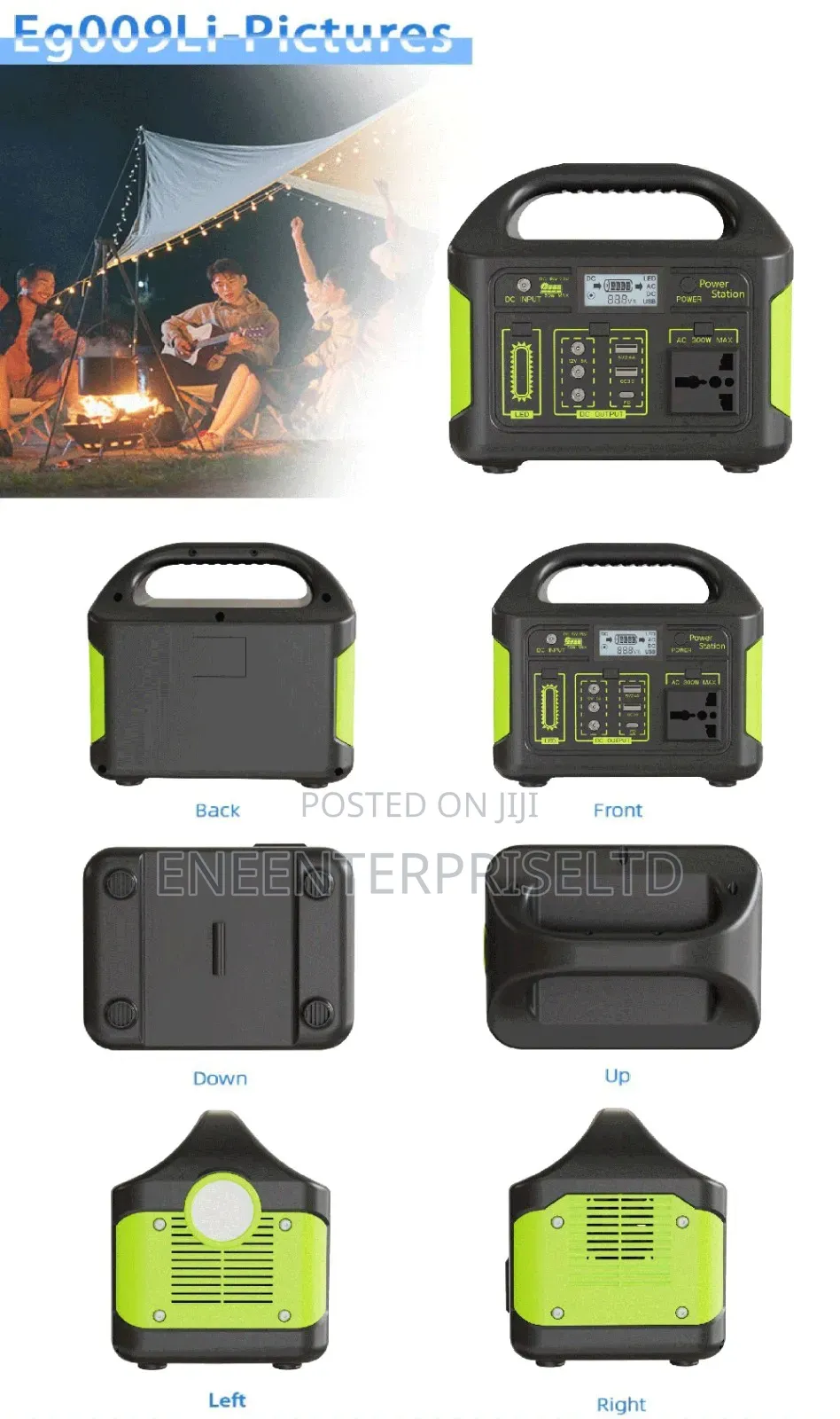 Eg009Li 300watts Portable Power Station — Lightweight, Affordable,