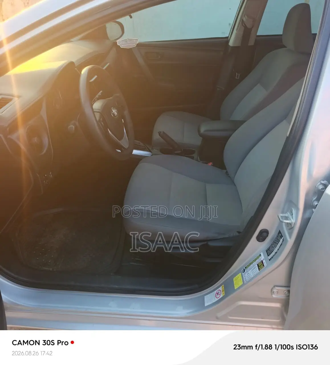 Toyota Corolla 2018 Gray