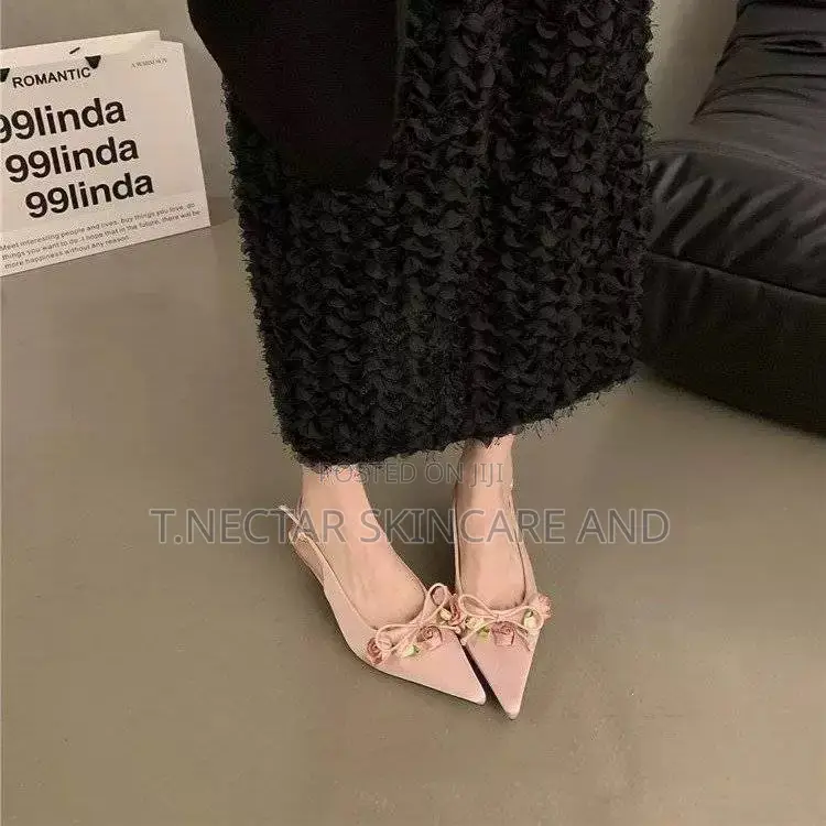 Floral Heel Shoe