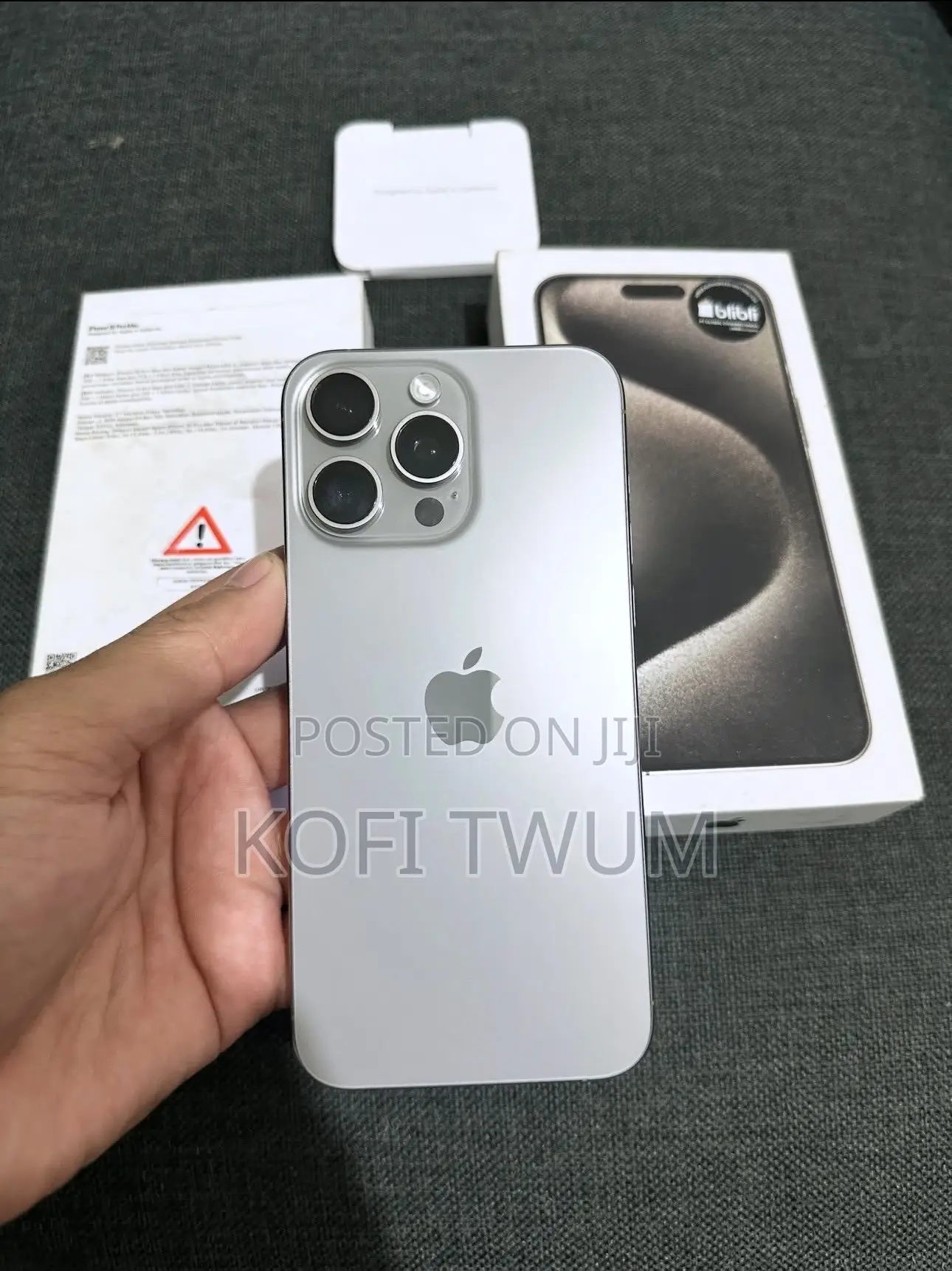 Apple iPhone 15 Pro Max 256 GB Silver