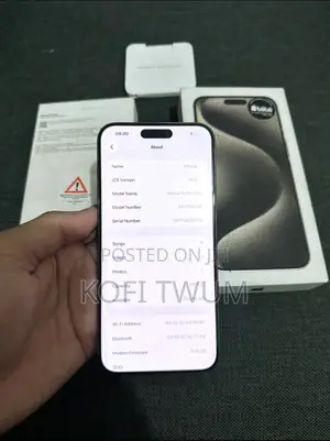 Apple iPhone 15 Pro Max 256 GB Silver