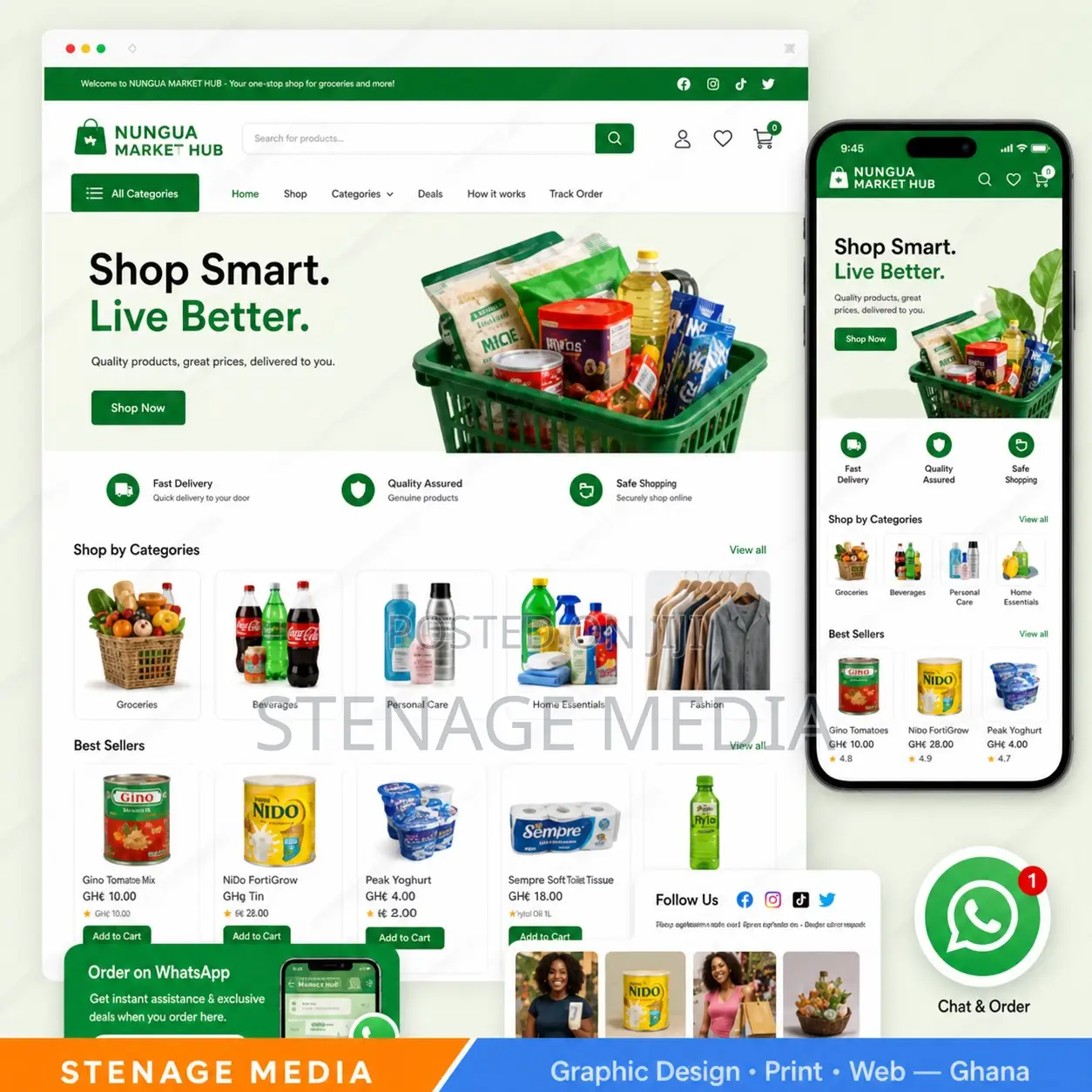 WhatsApp Chat Integration – Click-to-Chat & Social Links