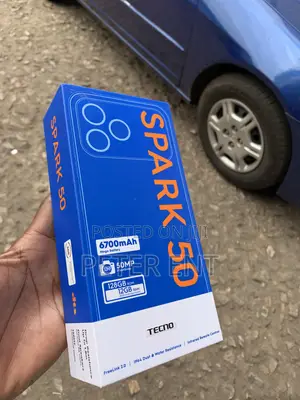 New Tecno Spark 50 128 GB Gray