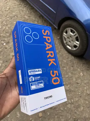 New Tecno Spark 50 128 GB Gray