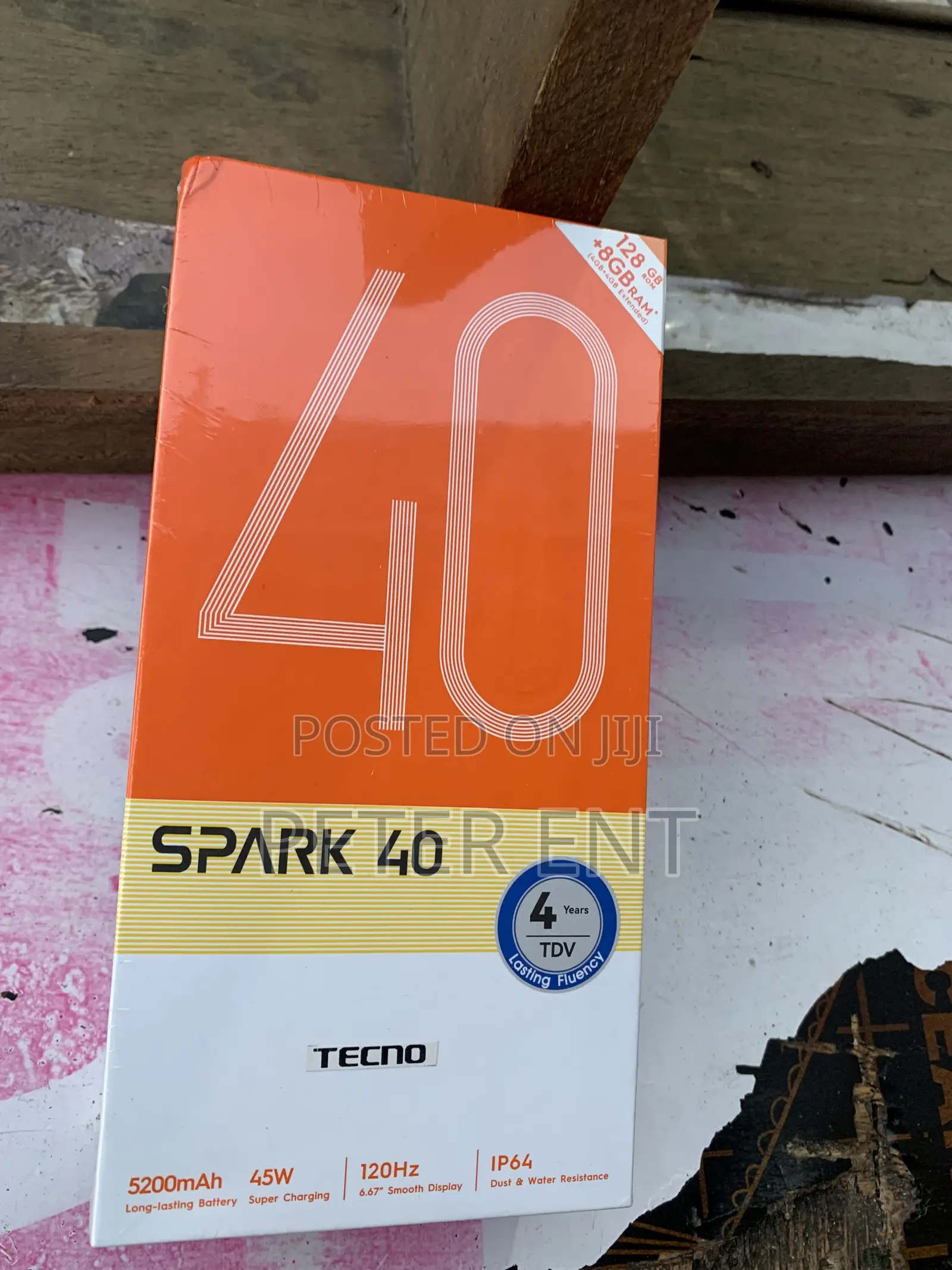 New Tecno Spark 40 256 GB Black