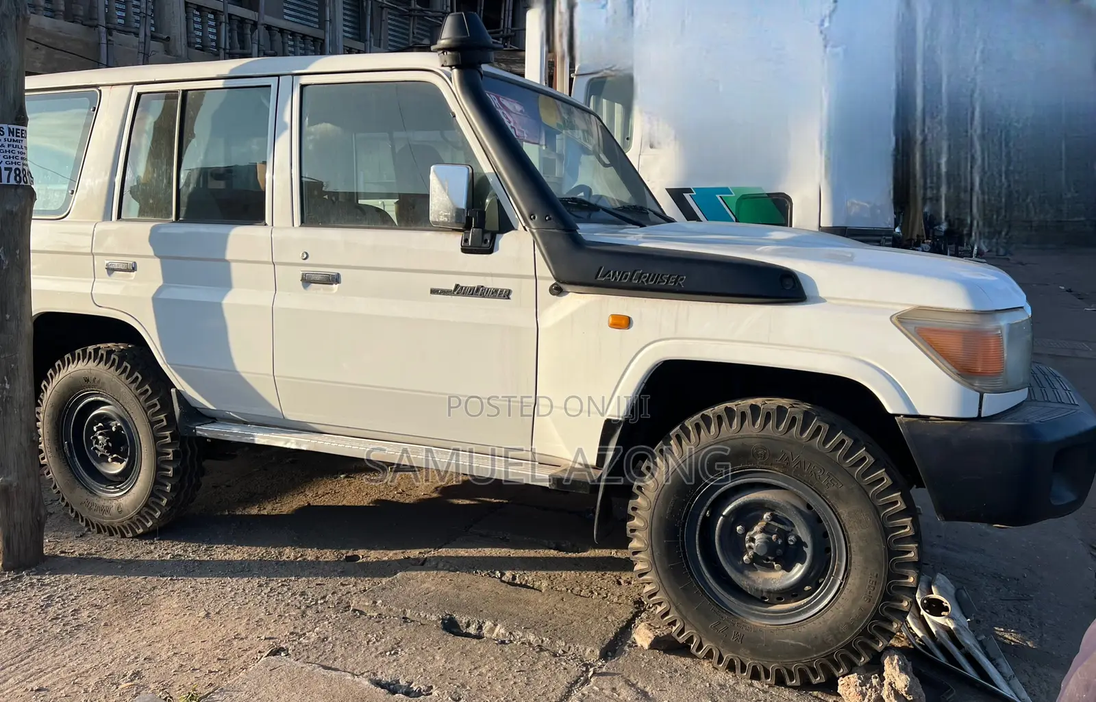 Toyota Land Cruiser 79 Series 2012 White