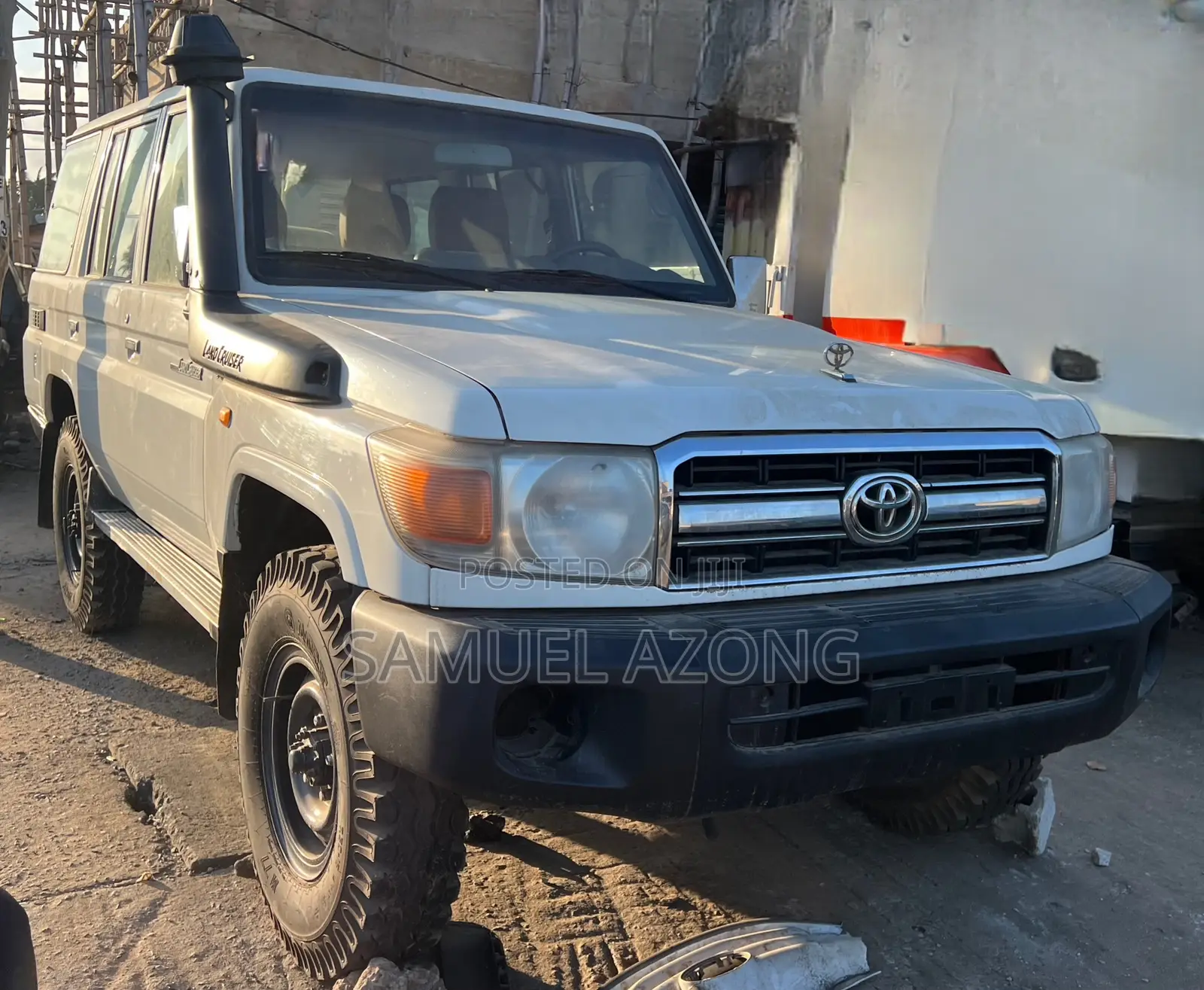 Toyota Land Cruiser 79 Series 2012 White