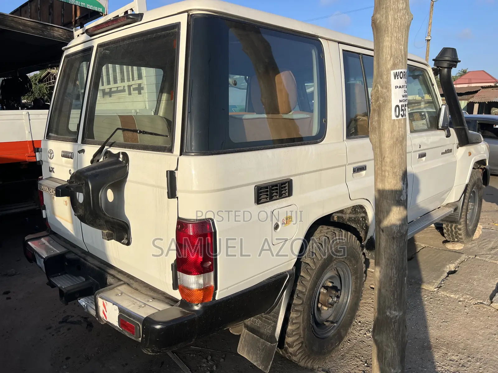Toyota Land Cruiser 79 Series 2012 White