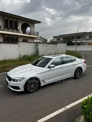 BMW 5 Series G30 530e 2020 White