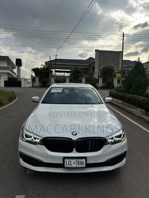 BMW 5 Series G30 530e 2020 White