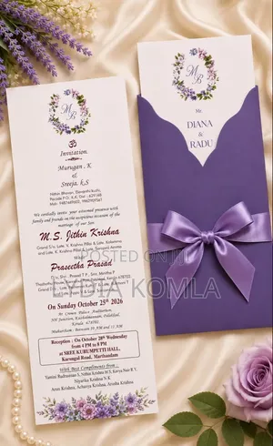 Wedding Invite Card With Branding