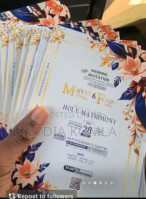 Wedding Invite Card With Branding