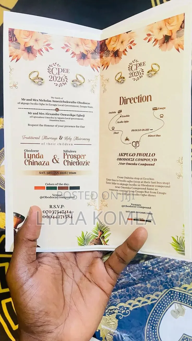 Wedding Invite Card With Branding