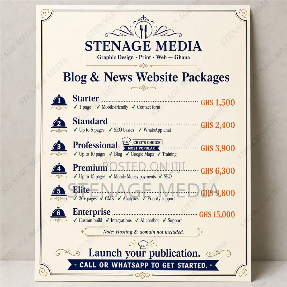 Blog & News Website Design – Magazine & Content Sites
