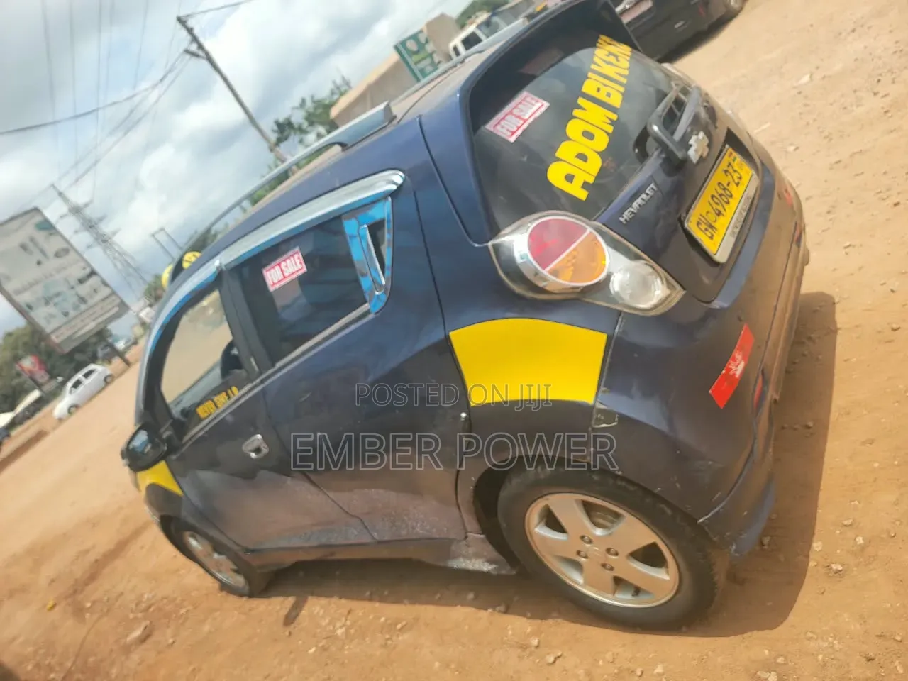Chevrolet Spark 2012 Blue