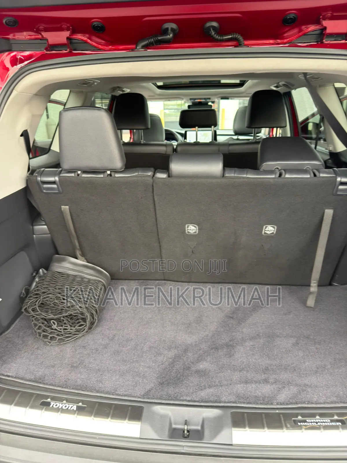 New Toyota Grand Highlander 2026 Burgundy