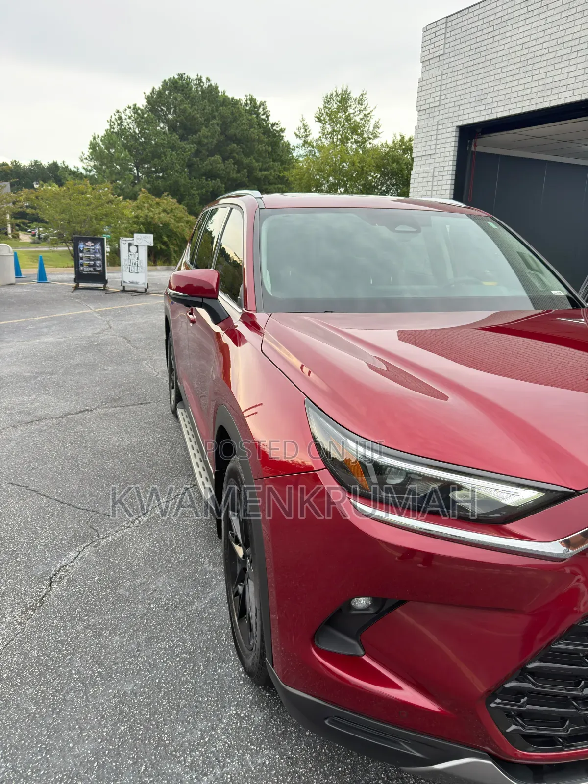 New Toyota Grand Highlander 2026 Burgundy