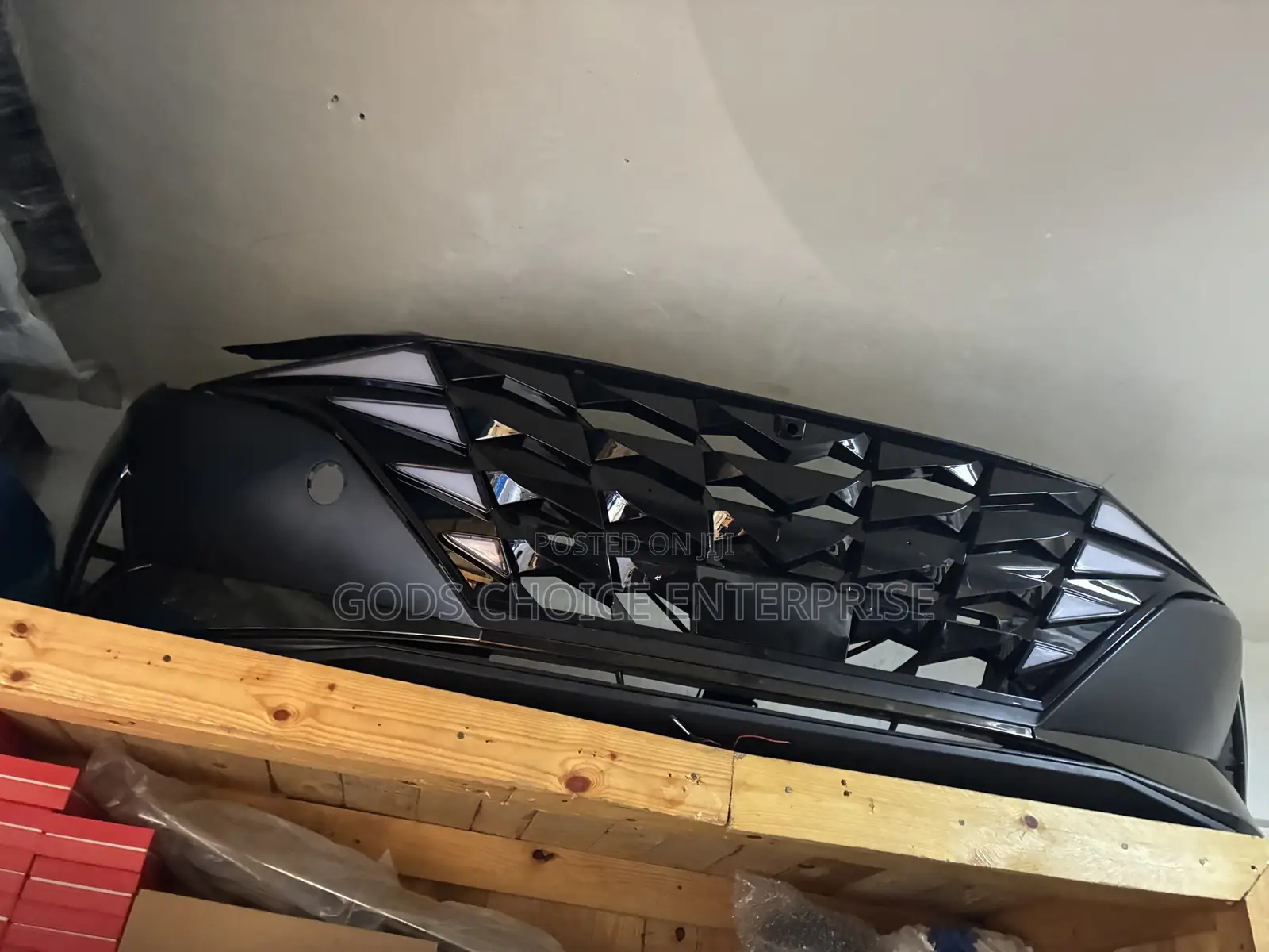 Complete Front Bumper Elantra N Line 2021-2022-2023-2024 Led