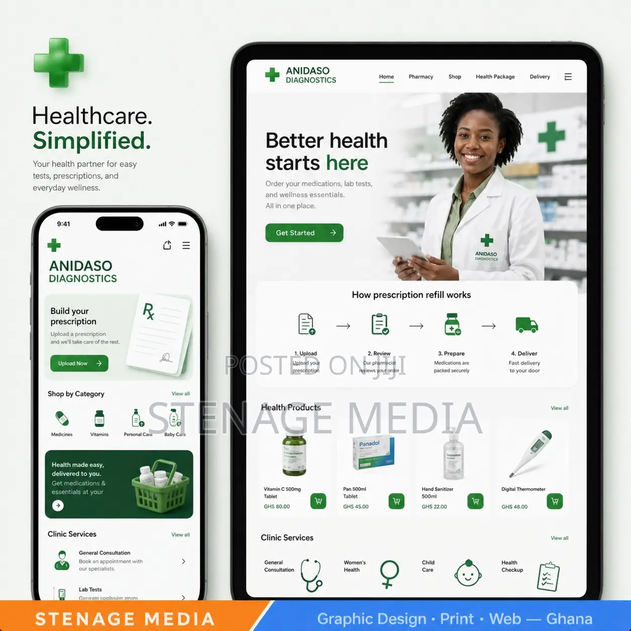 Hospital & Clinic Website Design – Appointment Booking