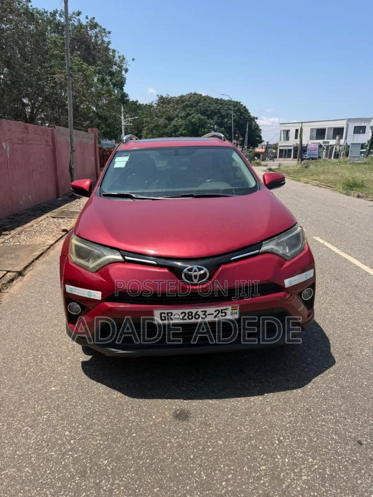 Toyota RAV4 XLE AWD (2.5L 4cyl 6A) 2016 Red