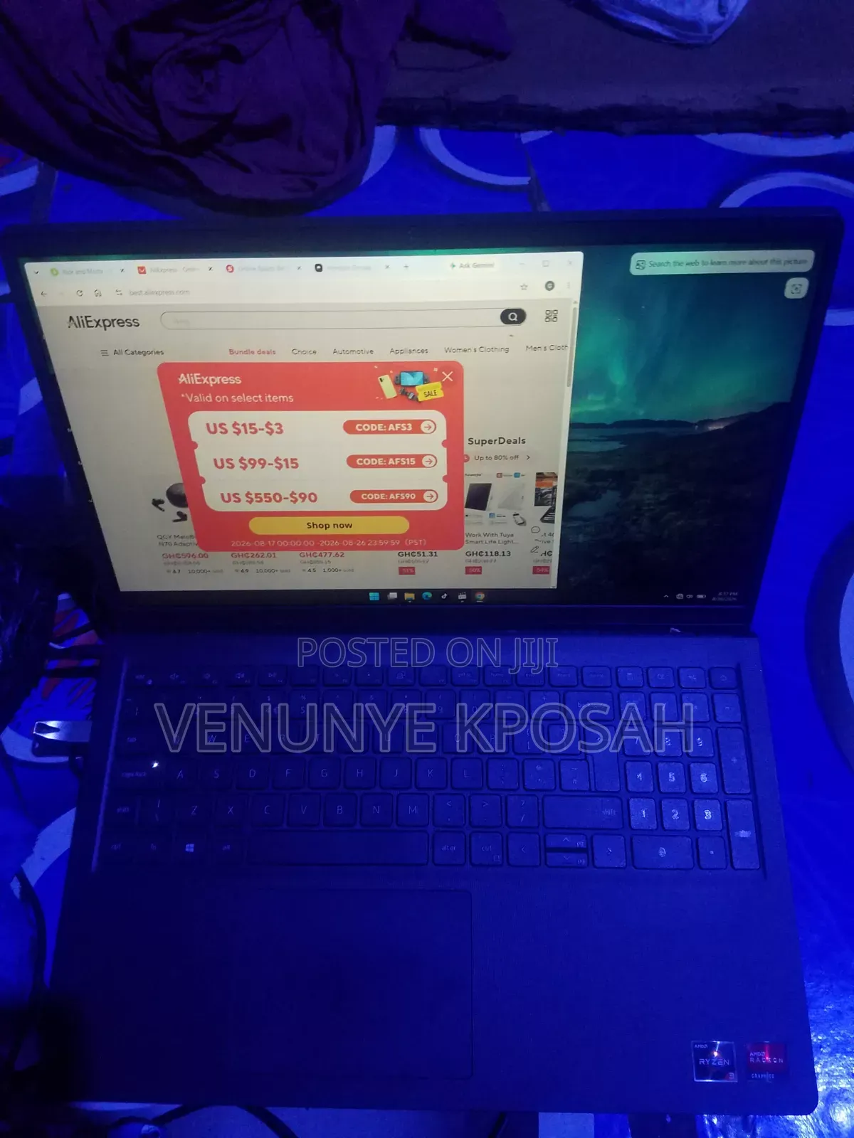 Laptop Dell Vostro 15 3515 16GB AMD Ryzen 3 HDD+SSD 700GB