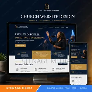 Church Website Design – Ministry, Sermons & Giving Sites