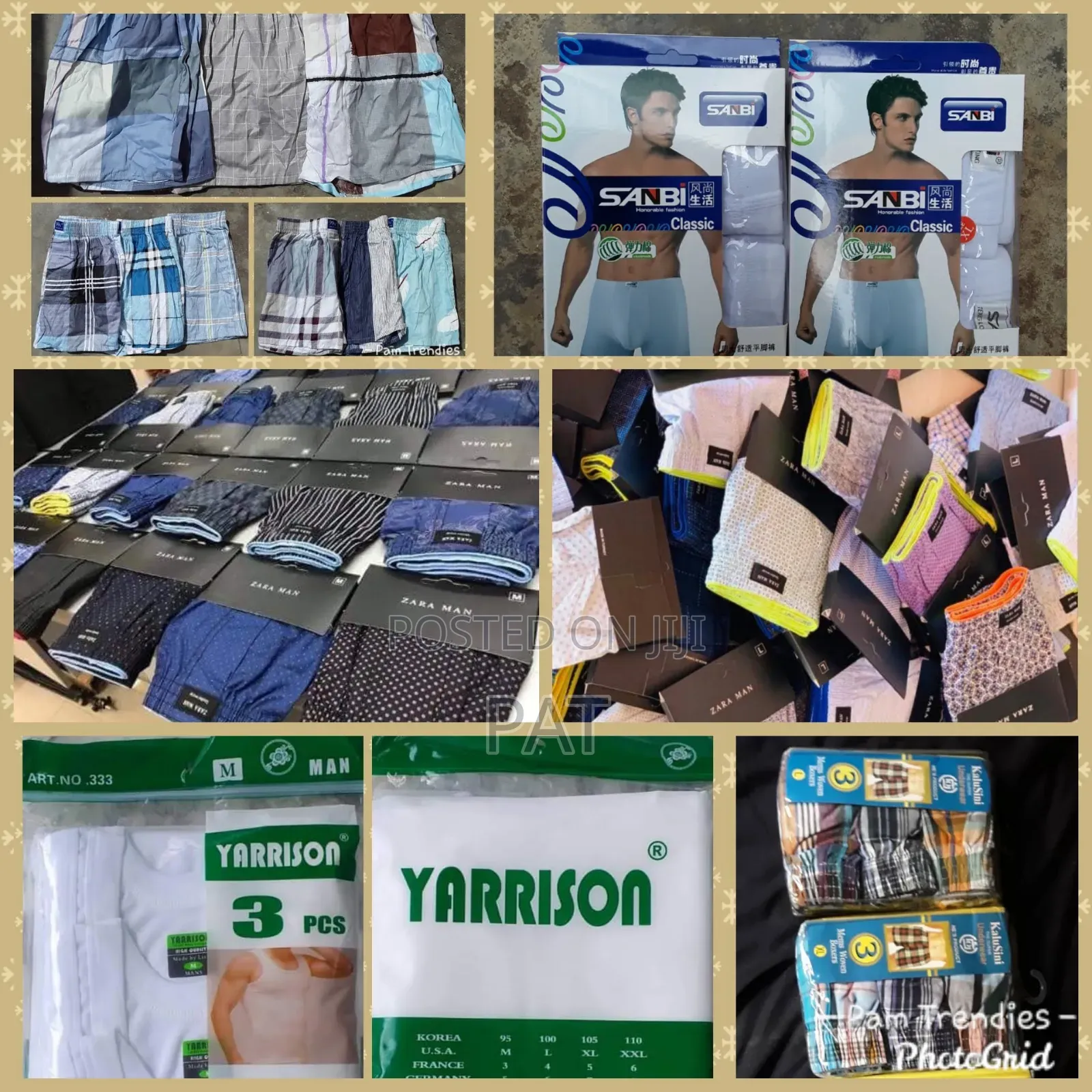 Singlets and Boxer Shorts/ Briefs