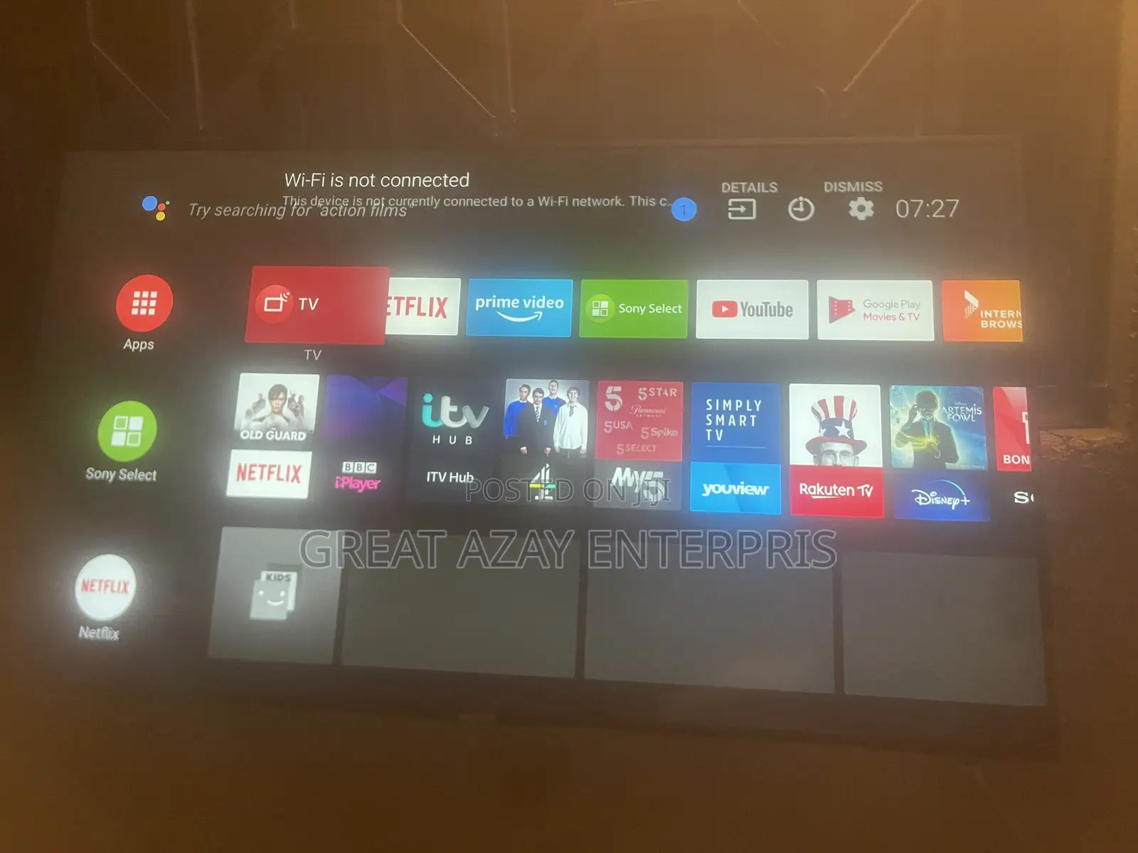 55inches Sony 4k