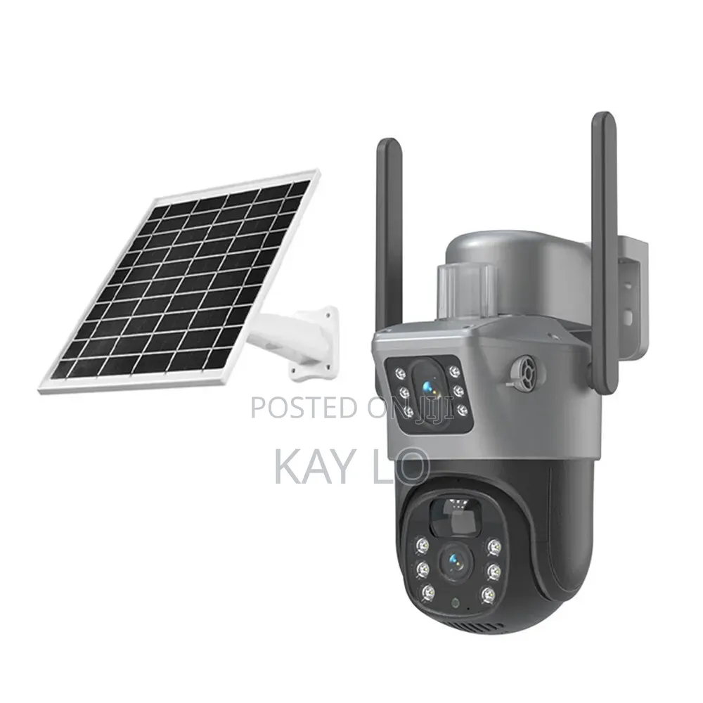 Dual Lens Solar SIM Camera